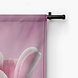 Roze tulp helemaal geopend