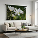 Witte magnoliabloemen