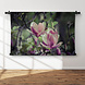 Twee ontluikende bloemen magnolia