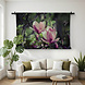 Twee ontluikende bloemen magnolia