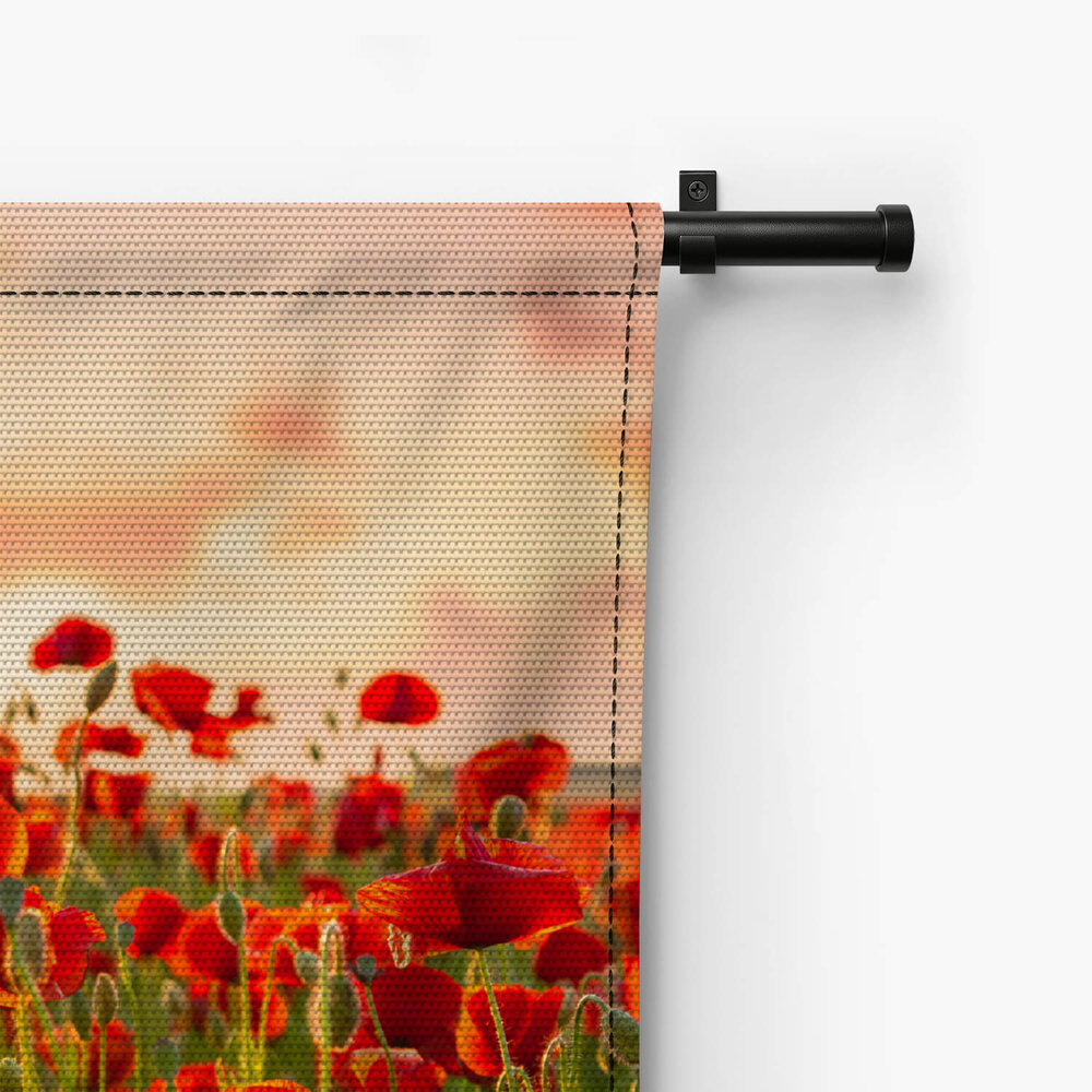 Frivool veld vol klaprozen