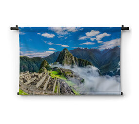 Overzicht van Machu Picchu