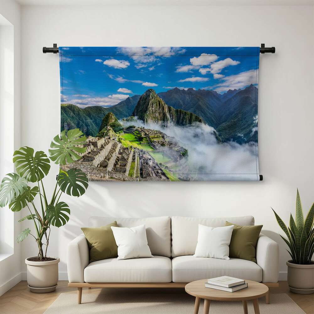 Overzicht van Machu Picchu