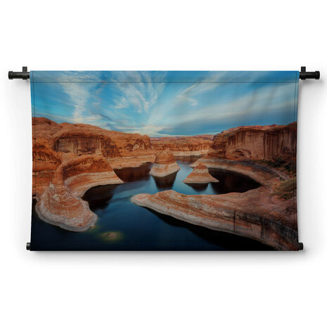 Lake Powell in de canyons van Utah