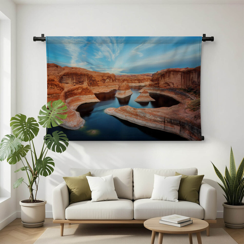 Lake Powell in de canyons van Utah
