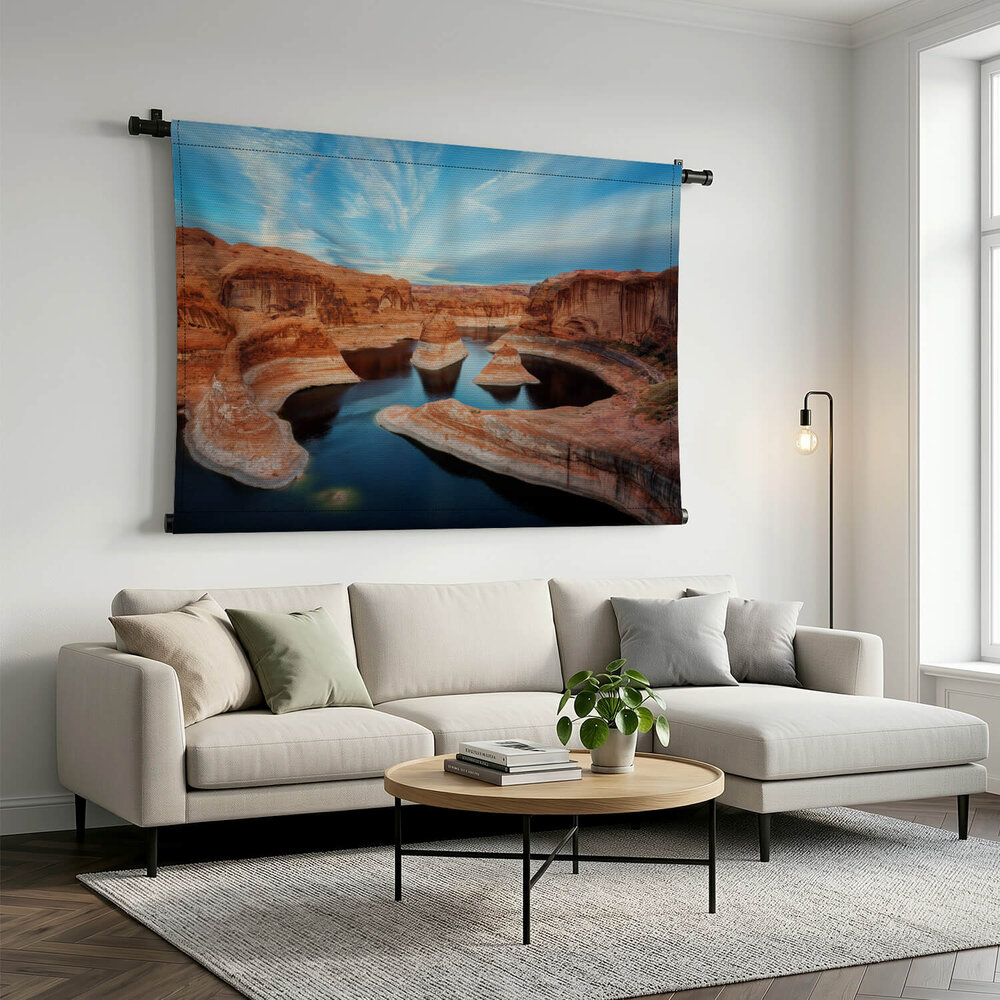 Lake Powell in de canyons van Utah