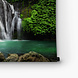 Jungle waterval in tropisch regenwoud