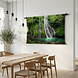 Jungle waterval in tropisch regenwoud
