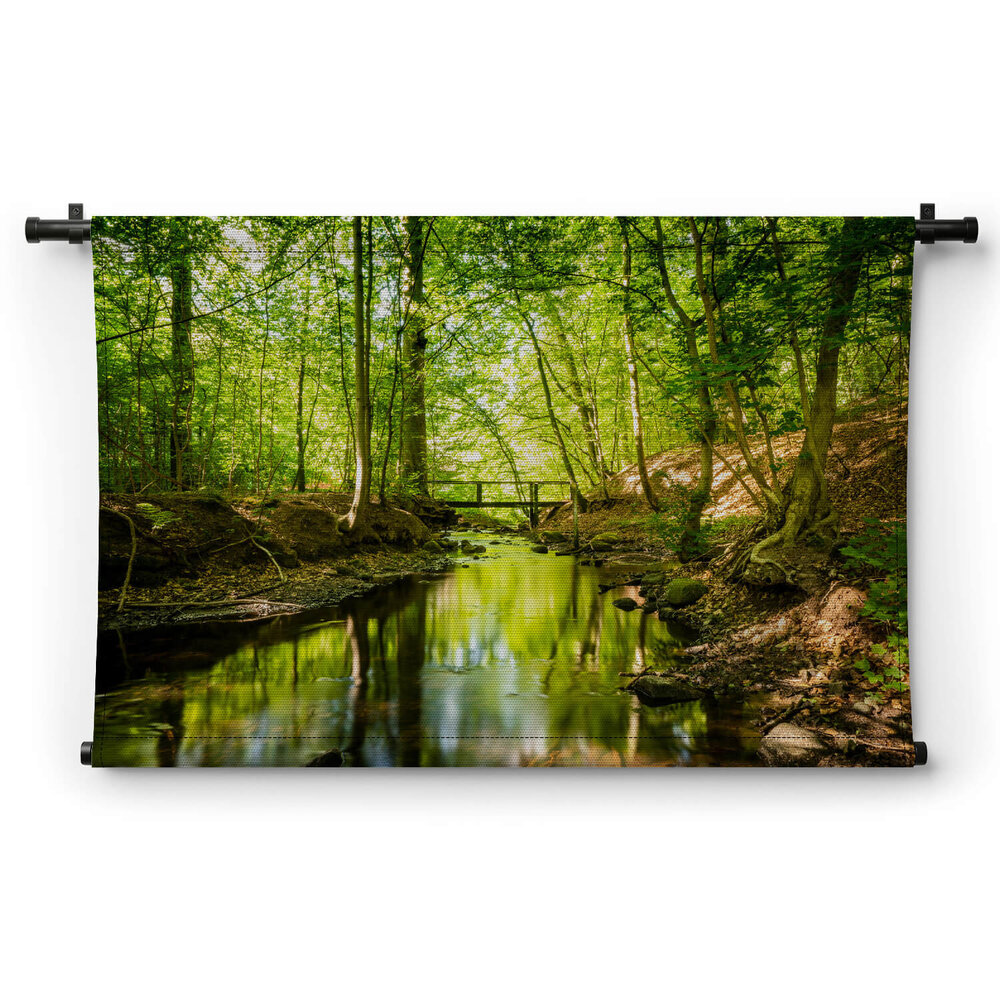 Bruggetje in het bos
