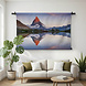 Zwitserland Matterhorn met weerspiegeling op het wateroppervlak