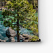 Bergen rondom het kobaltblauwe water van Lake Tahoe
