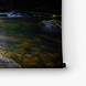 Waterval en oase in het bos