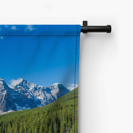 Prachtige Moraine bergmeer in de Canadese Rocky Mountains