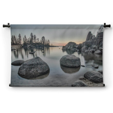 Prachtig meerlandschap bij Lake Tahoe in Californië