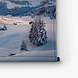 Bergdal in de winter