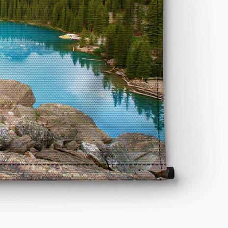 Bergmeer in de Rocky Mountains van Canada
