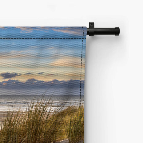 Prachtige Hollandse duinen en zee