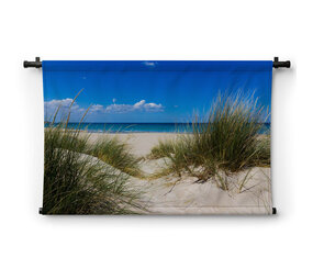 Zandduinen voor een zonnig strand