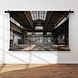 Industrieel interieur van een oude fabriekslocatie