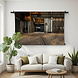 Industrieel interieur van een oude fabriek