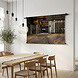 Industrieel interieur van een oude fabriek