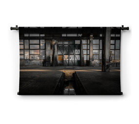 Inrichting van een verlaten industriegebouw