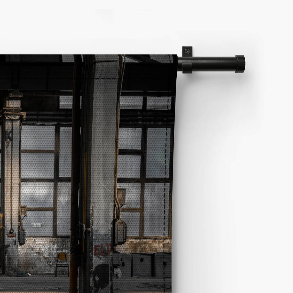 Inrichting van een verlaten industriegebouw