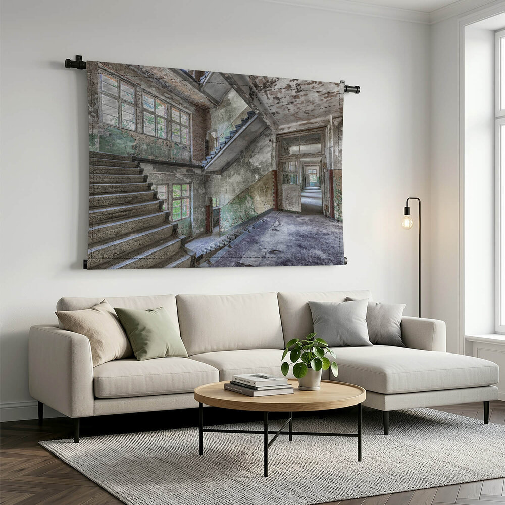 Mooi verval in een verlaten gebouw