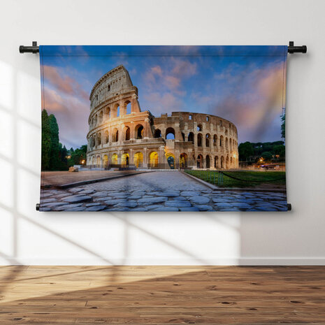 Het Colosseum bij schemerlicht