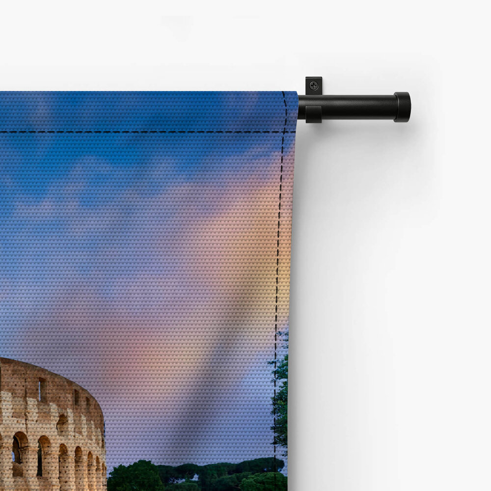 Het Colosseum bij schemerlicht