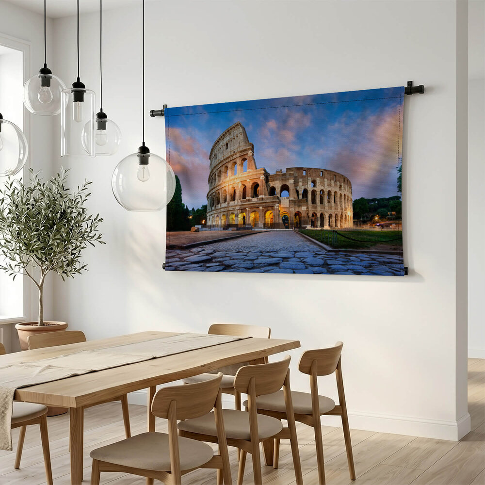 Het Colosseum bij schemerlicht