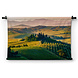 Het uitgestrekte landschap van Toscane