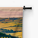 Het uitgestrekte landschap van Toscane