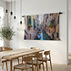 Op de smalle kanalen van Venetië