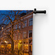 Verlichte gracht in Utrecht
