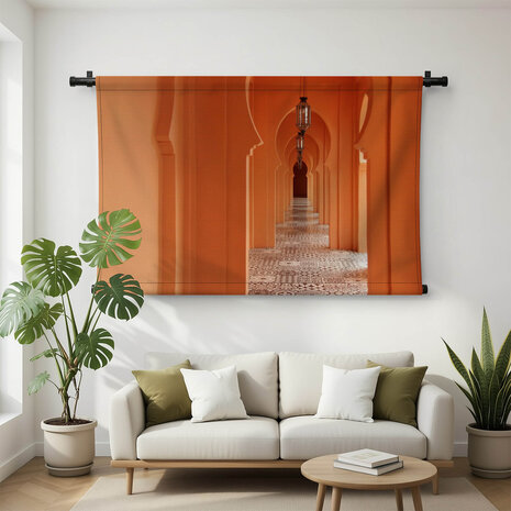 Oranje galerij in Marokkaanse stijl