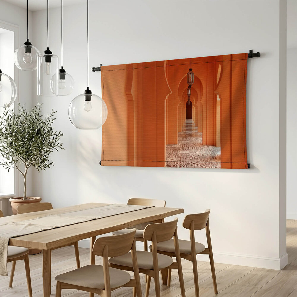 Oranje galerij in Marokkaanse stijl