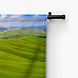 Slingerend door de groene velden van Toscane