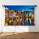 Zomeravond met uitzicht op iconische Amsterdamse gebouwen