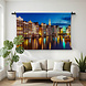 Zomeravond met uitzicht op iconische Amsterdamse gebouwen