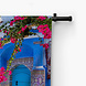 Pittoresk pleintje met blauwe huizen in Chefchaouen