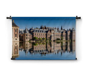 Statige gebouwen rondom Hofvijver