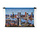 Luchtfoto van de skyline van Rotterdam