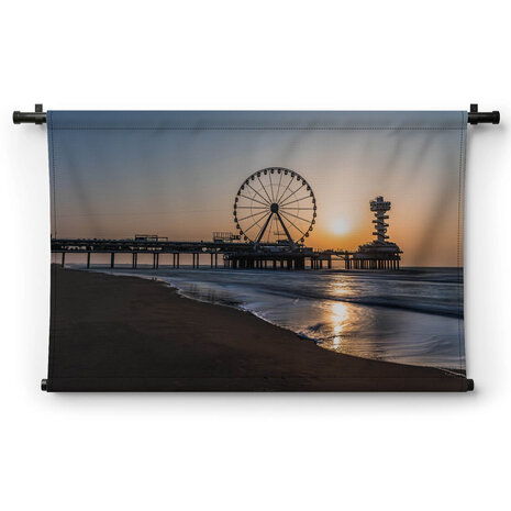 Zonsondergang bij de Pier