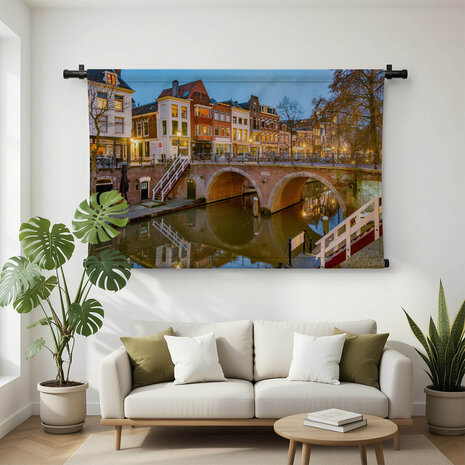 De Oudegracht in Utrecht