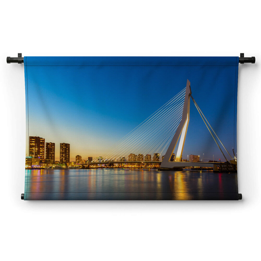 Iconische Erasmusbrug van Rotterdam