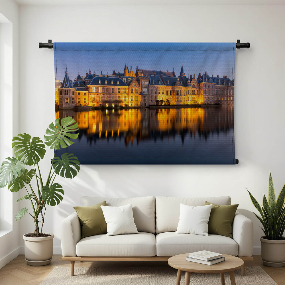 Het Nederlands parlement vanaf de Hofvijver
