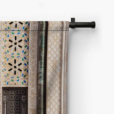 Entree van de Hassan II Moskee