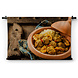 Traditionele tajine schotel van gehaktballen en couscous
