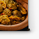 Traditionele tajine schotel van gehaktballen en couscous